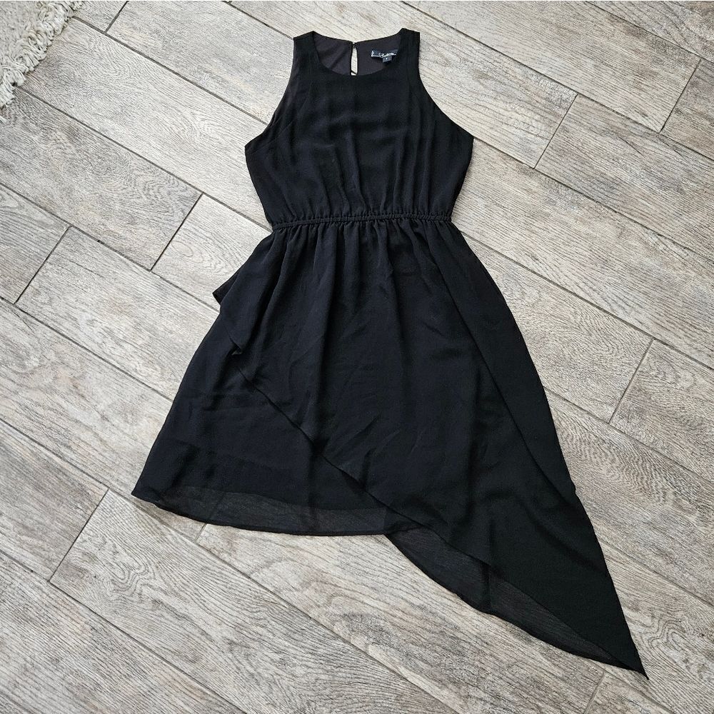 Asobio Hip Asymetrical Hem Black Dress Size S